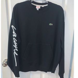 Lacoste crew neck long sleeve